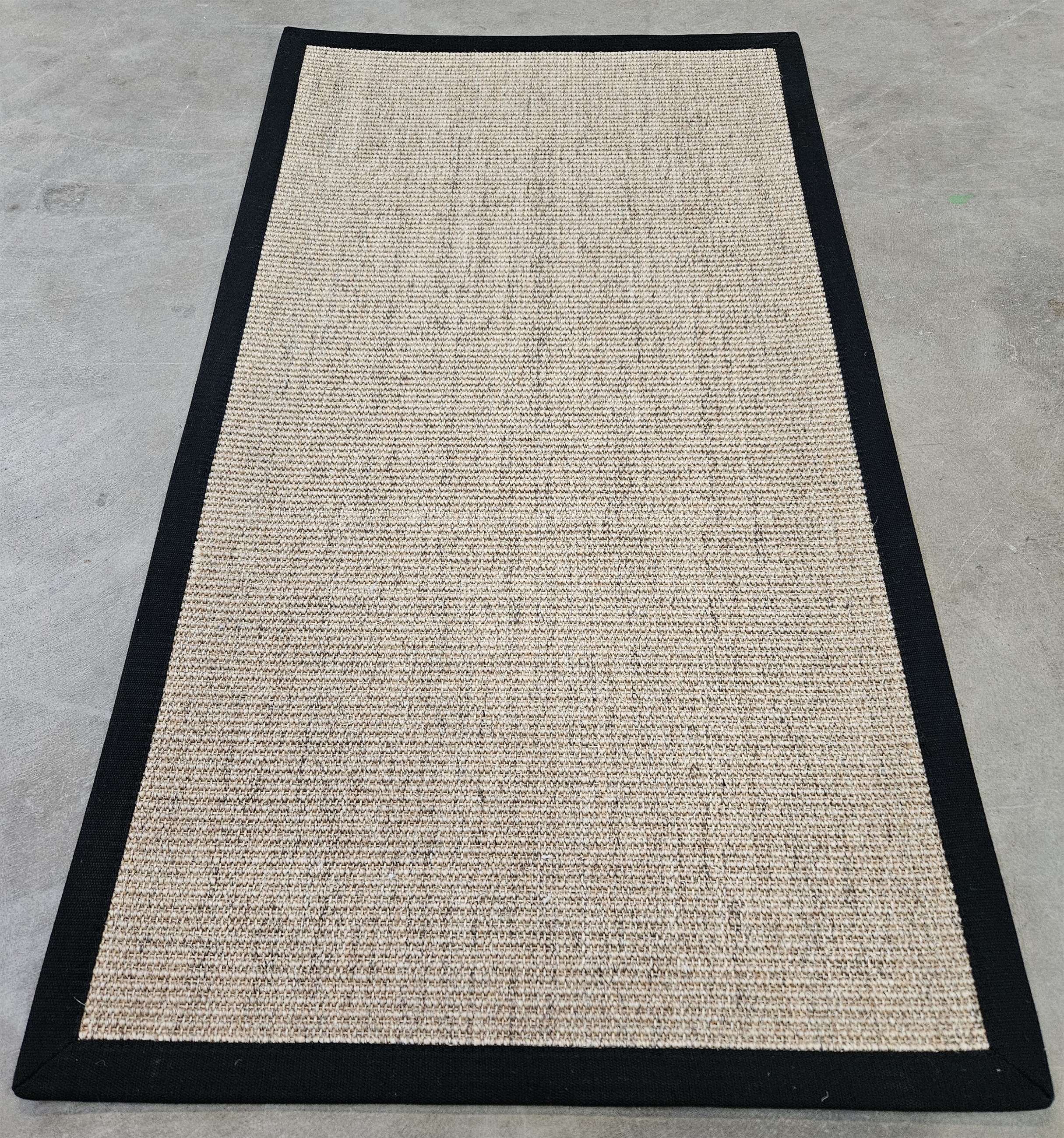 sisal (60 cm. sort kantbånd) 2